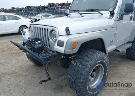 2003 Jeep Wrangler Sport z USA, uszkodzony, nr VIN 1J4FA49S93P318725